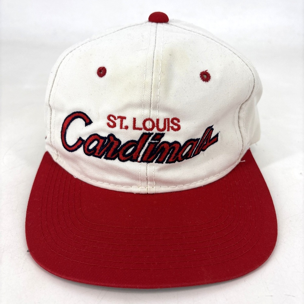 Sports Specialties‎ MLB Hat ST Louis Cardinals  VTG Script Snapback Twill